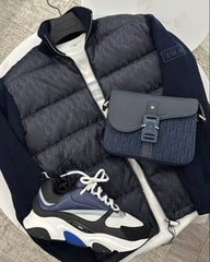 Navy blue CD jacket