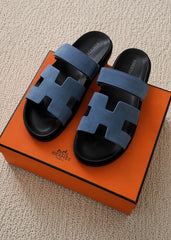 Sandales chypre bleu