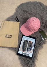 Casquette GG rose
