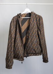 Veste réversible FF marron