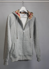 Sweat zippé brb gris