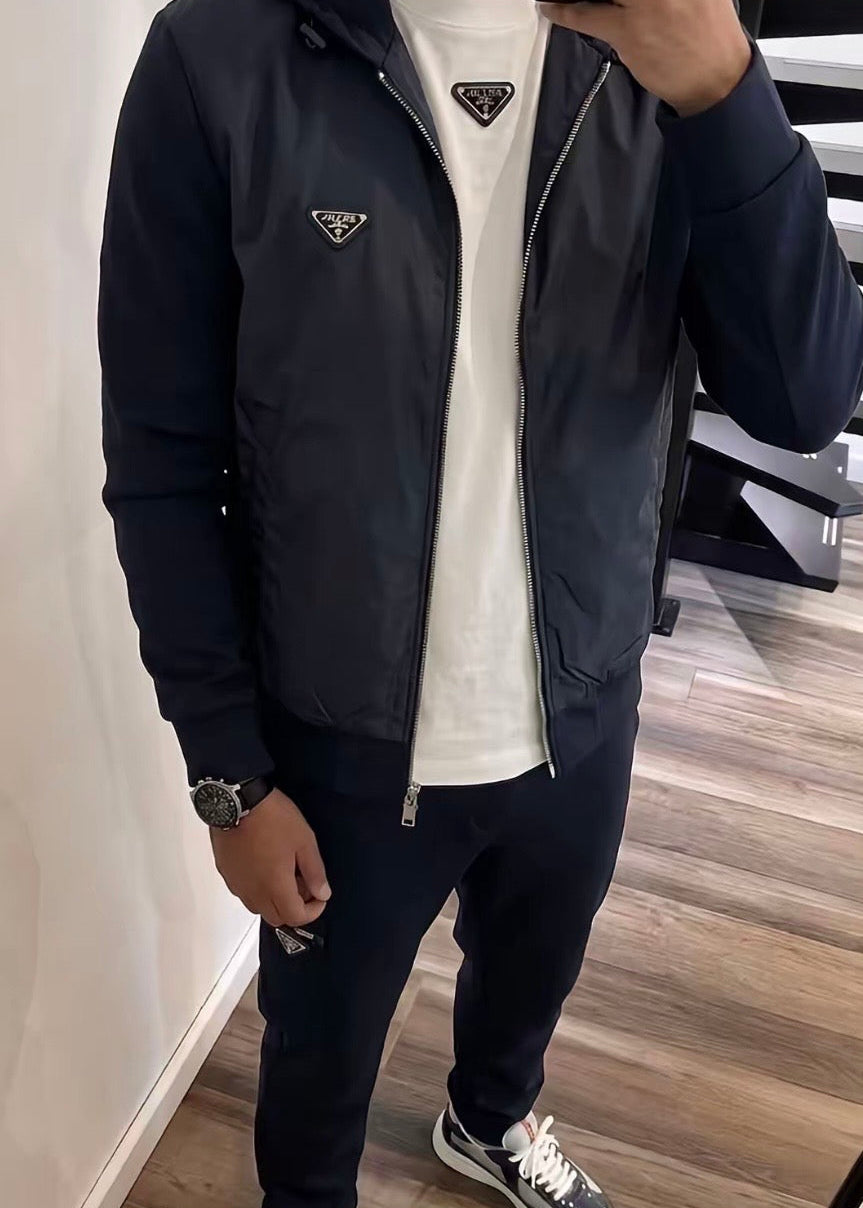 Wendbare Jacke „Prvda“ in Nachtblau