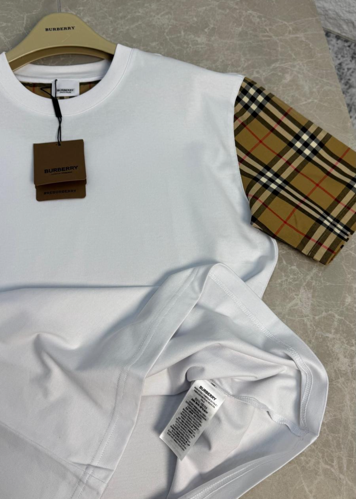 T-shirt Brb Blanc