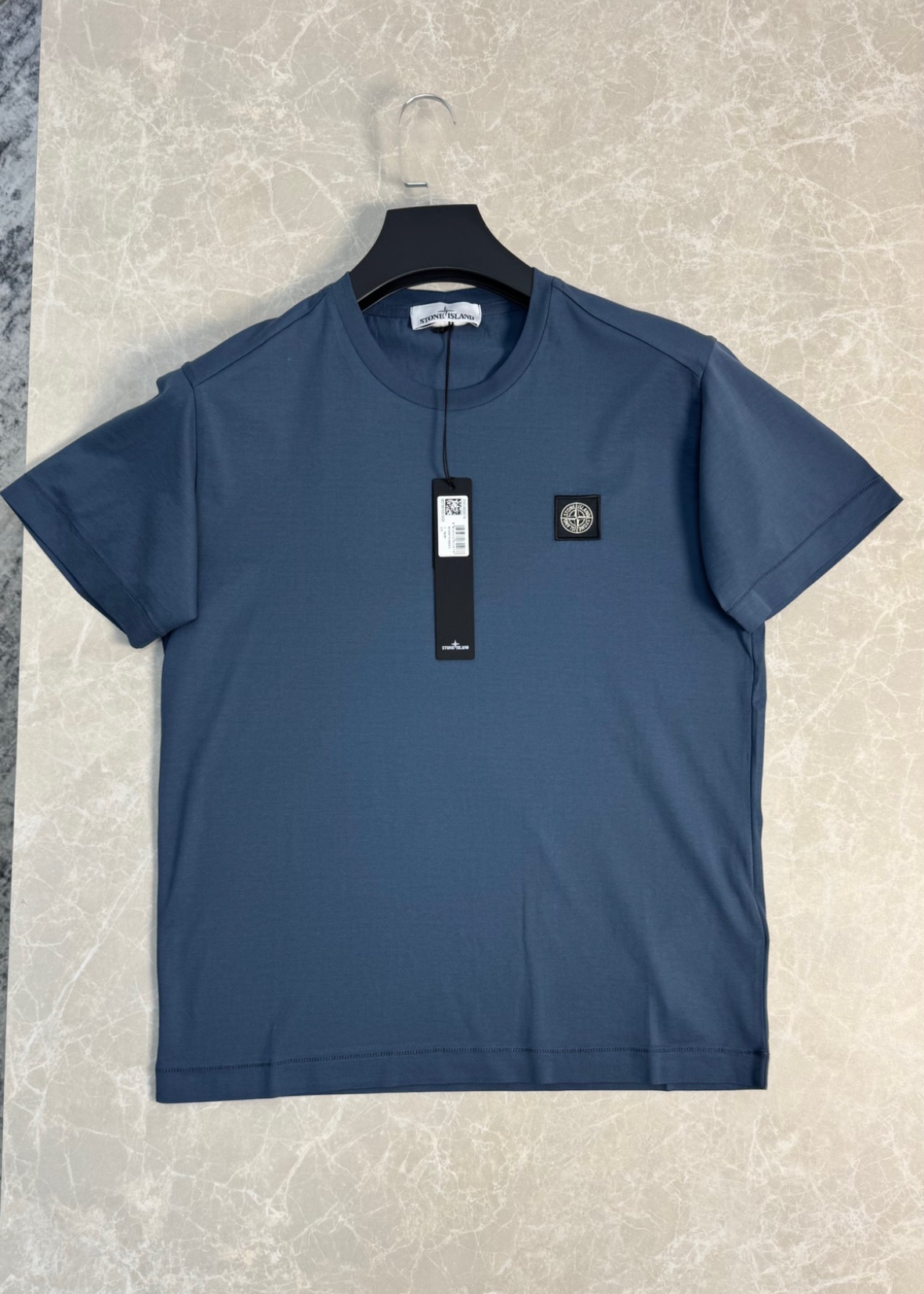 T-shirt Island Bleu