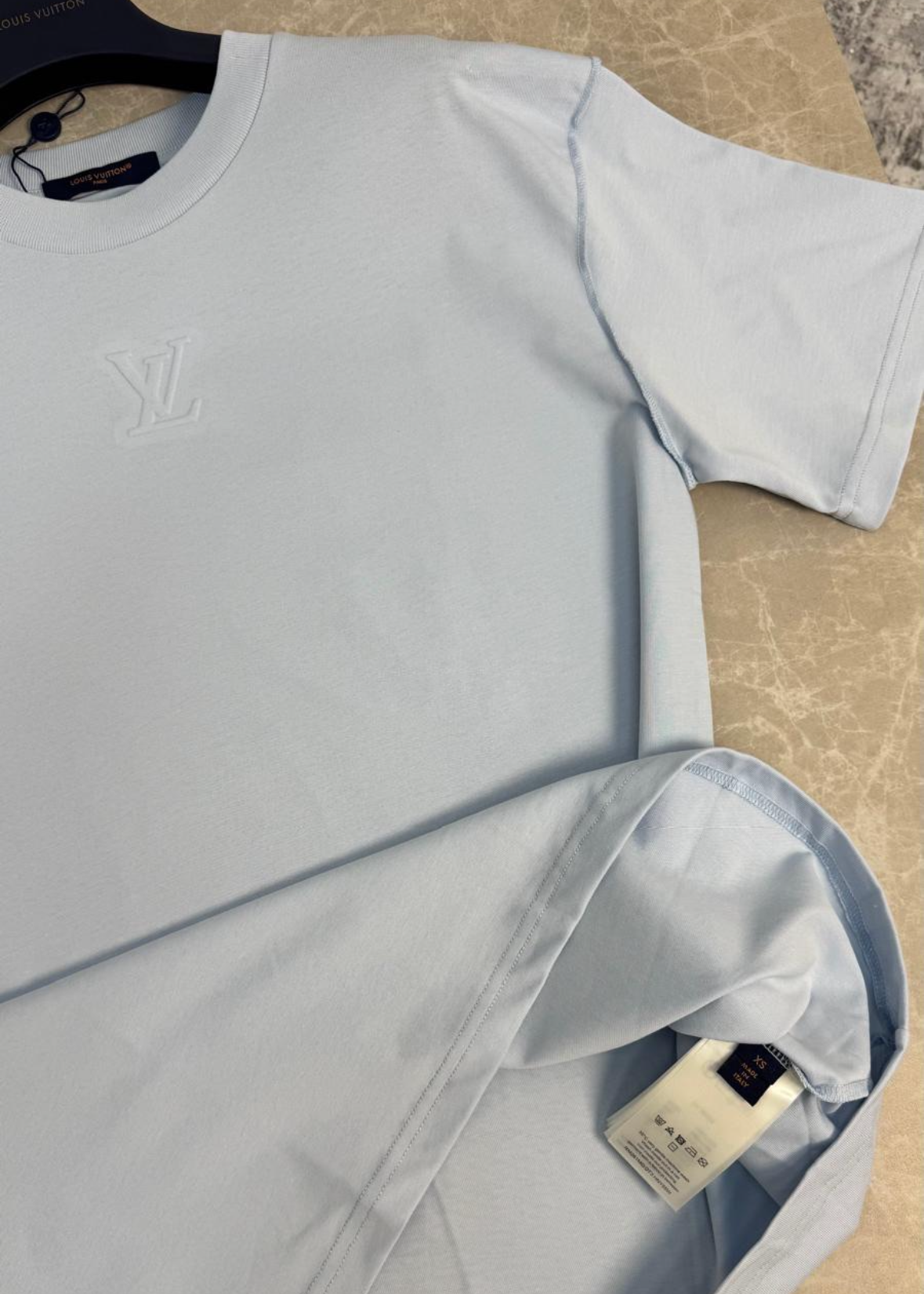 T-shirt LV Bleu Ciel