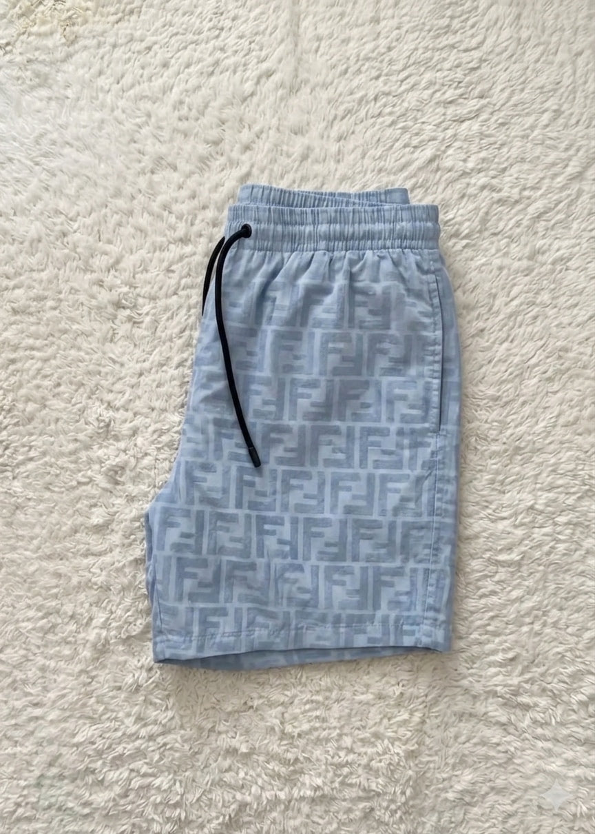 Short FF bleu ciel