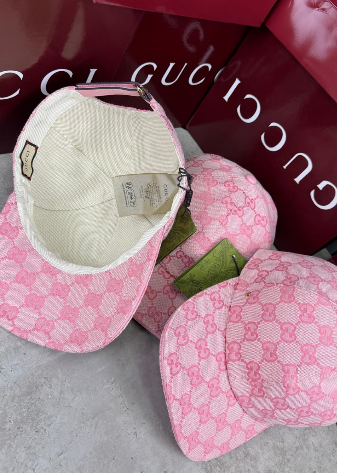 Pink GG Cap