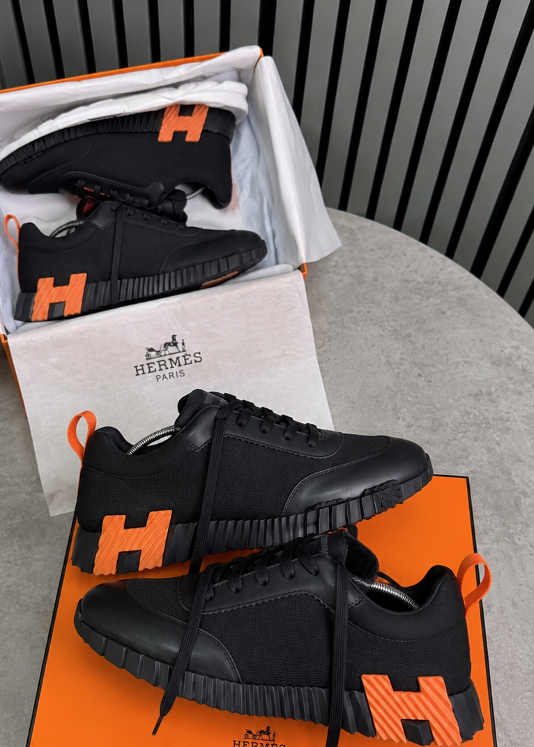 Basket bouncing Noir/Orange
