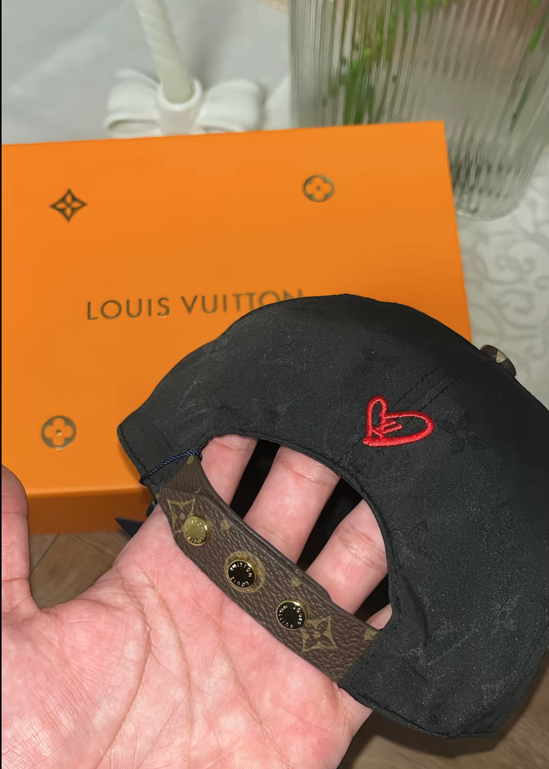 Casquette LV love