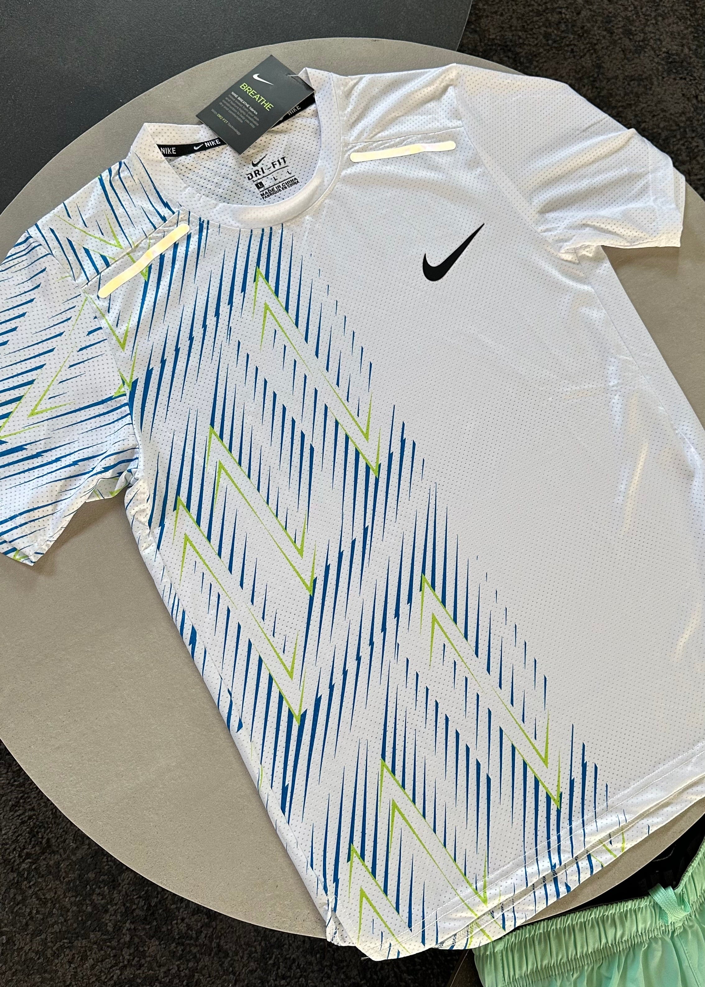 Ensemble été bleu / blanc