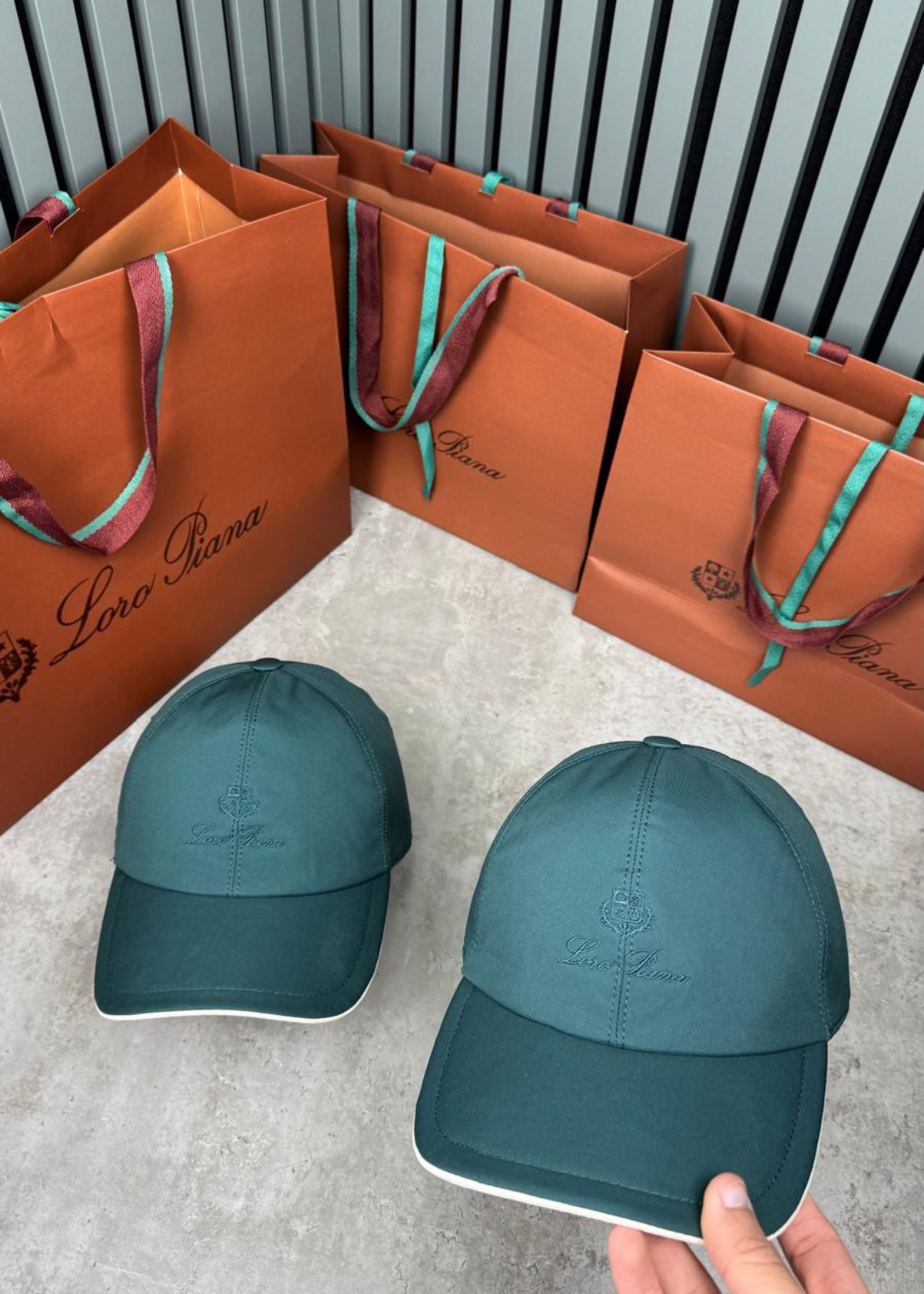 Casquette LP Turquoise