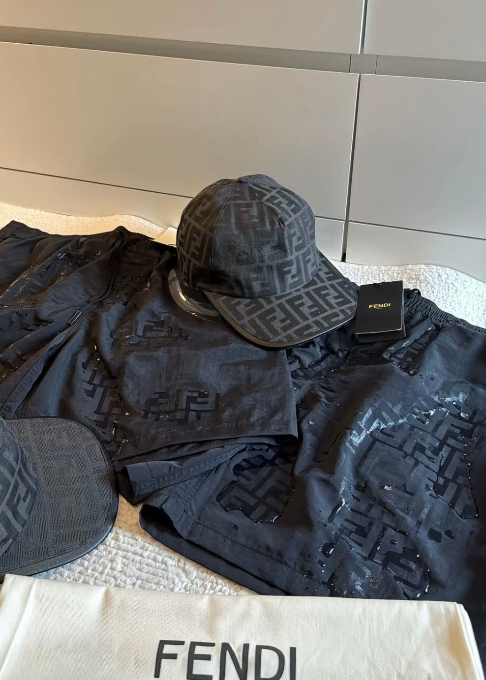 FF Black Swim Shorts