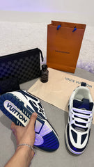 Basket skate LV bleu