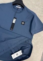 T-shirt Island Bleu