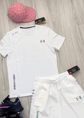 Ensemble réflectif H blanc