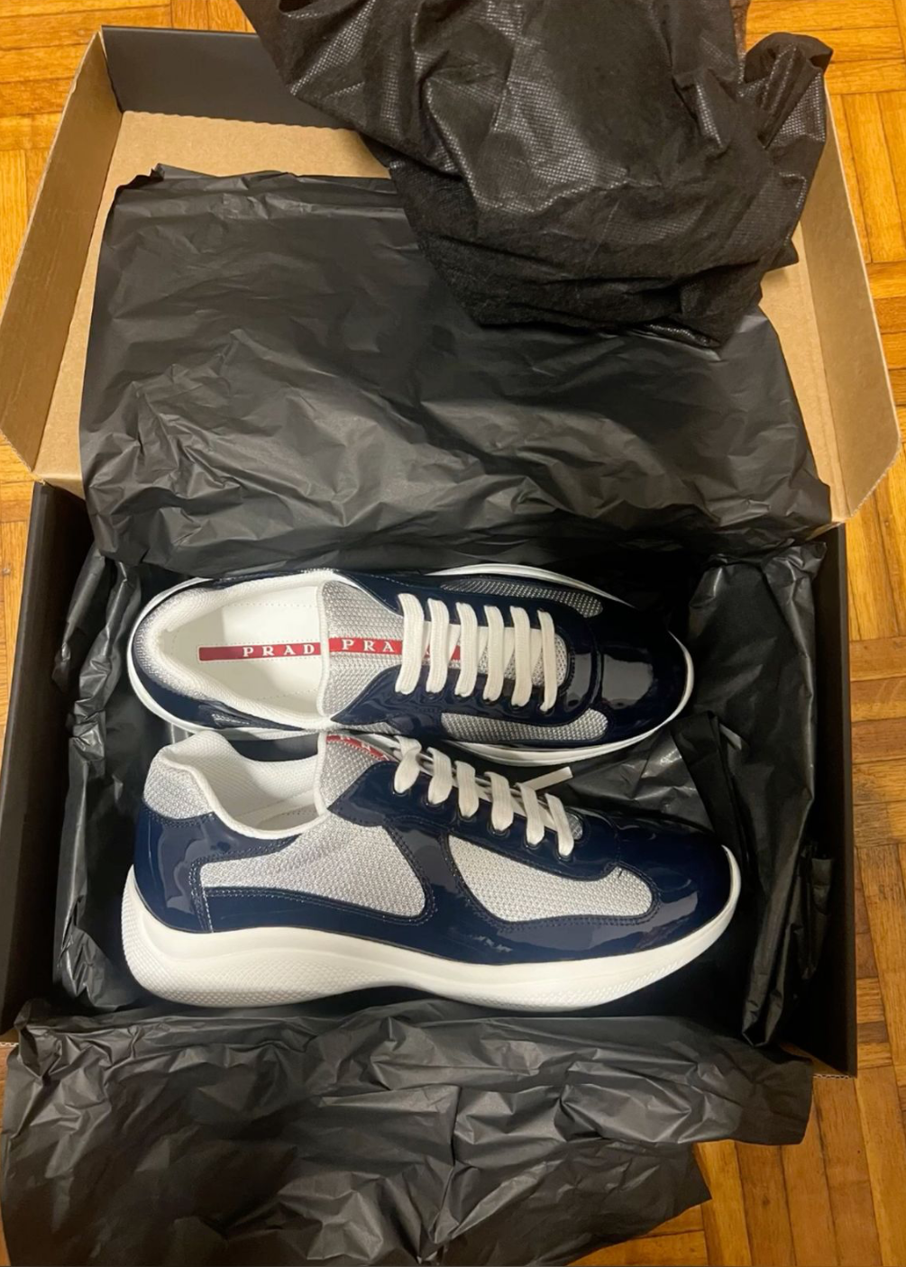 Basket cup bleu nuit
