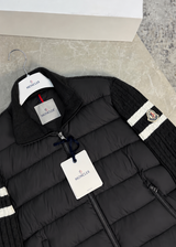 Veste Moncler Noir/Blanc