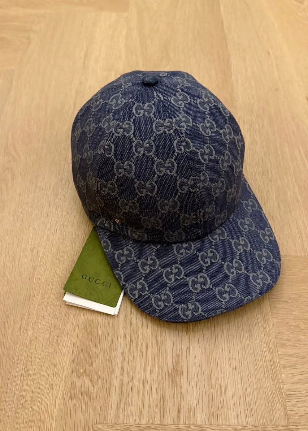 Casquette GG bleu