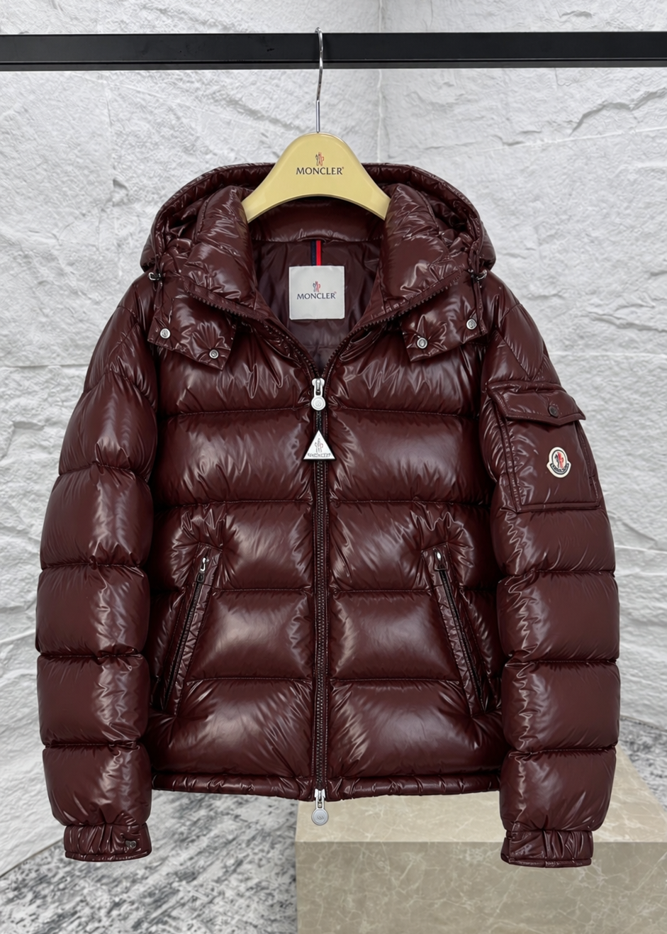 Doudoune Maya Bordeaux