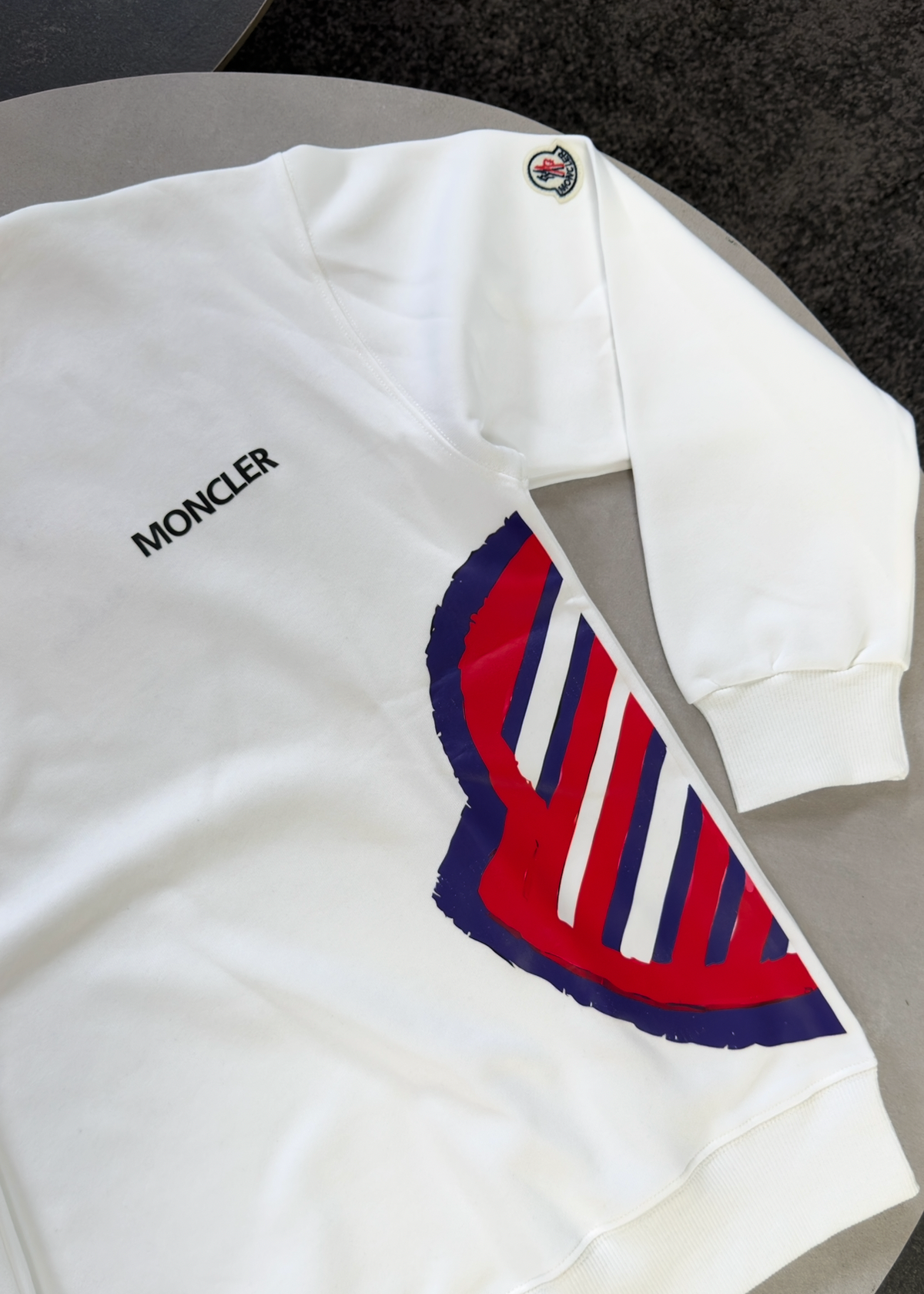 Pull Mcr Blanc cœur