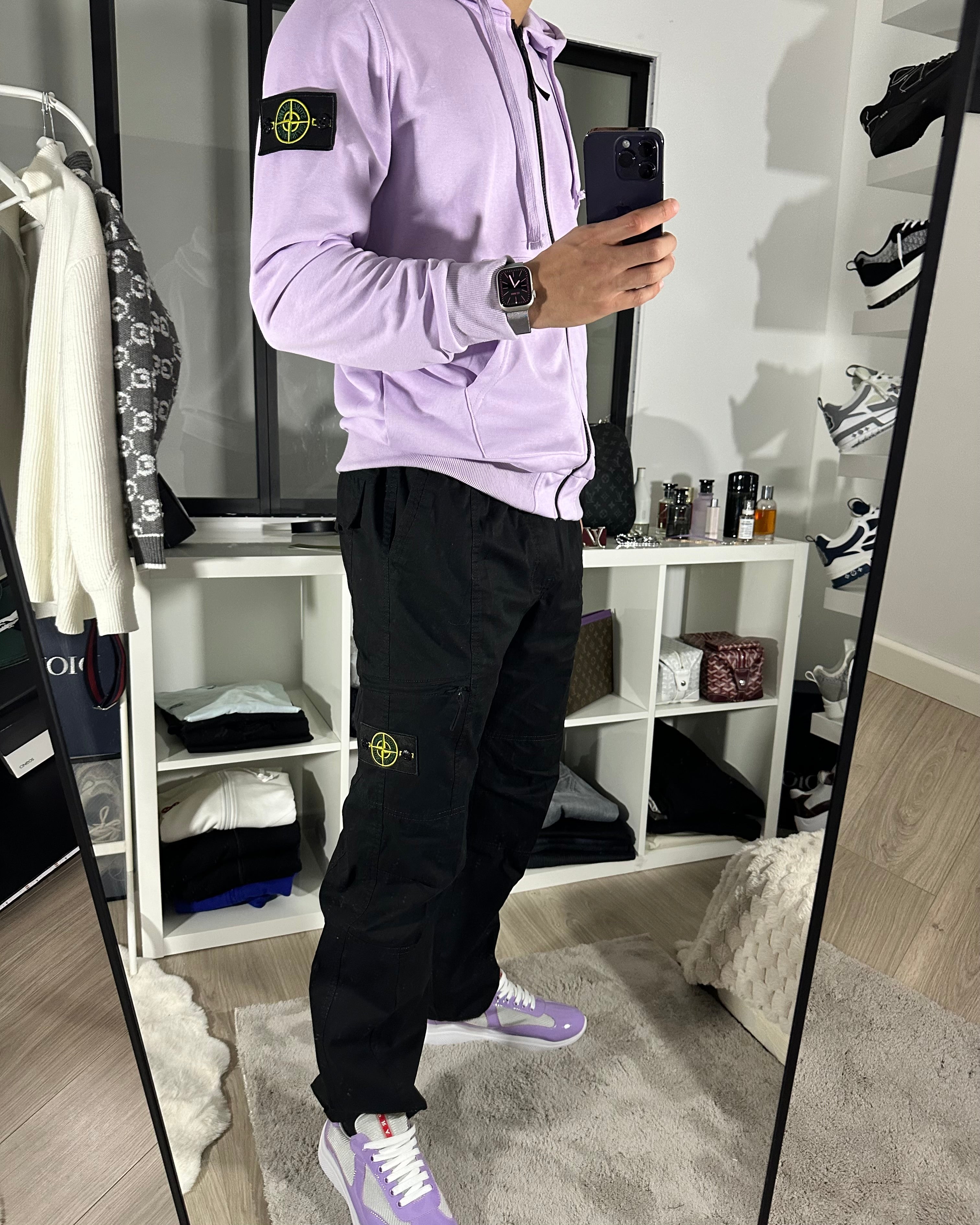 Gilet Stone Island Mauve