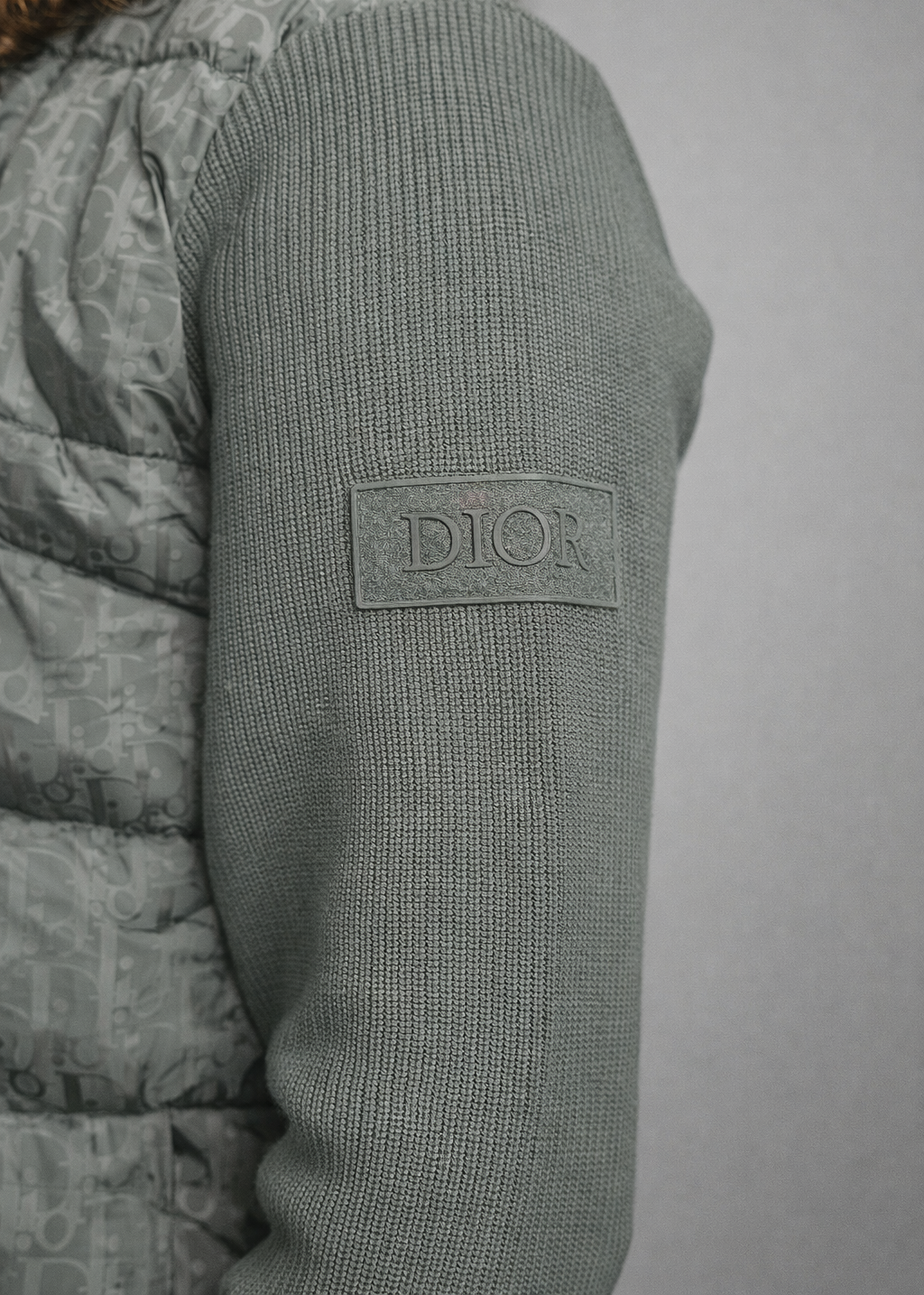 Jacke in graphitgrün