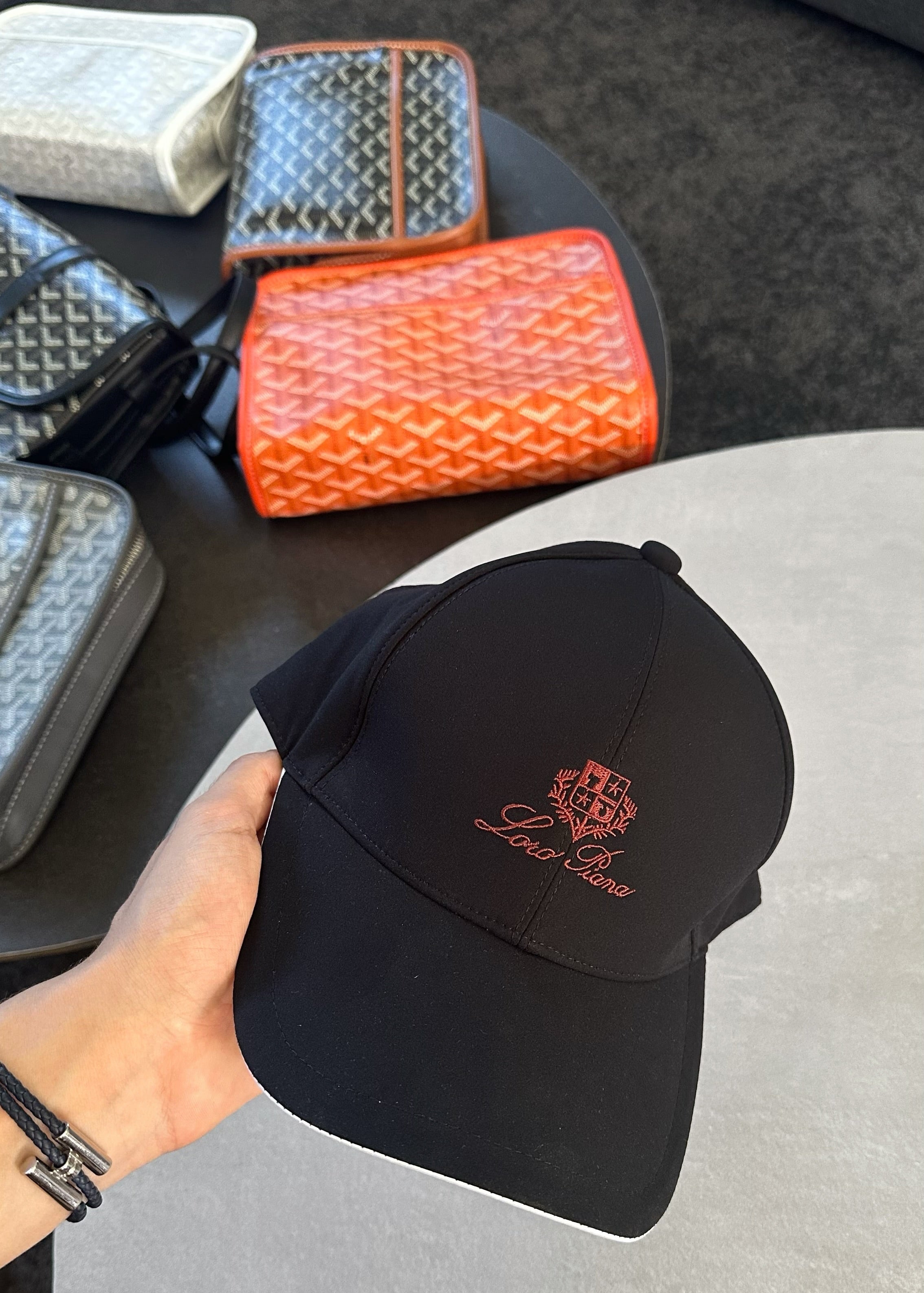 Casquette LP Noir/Marron