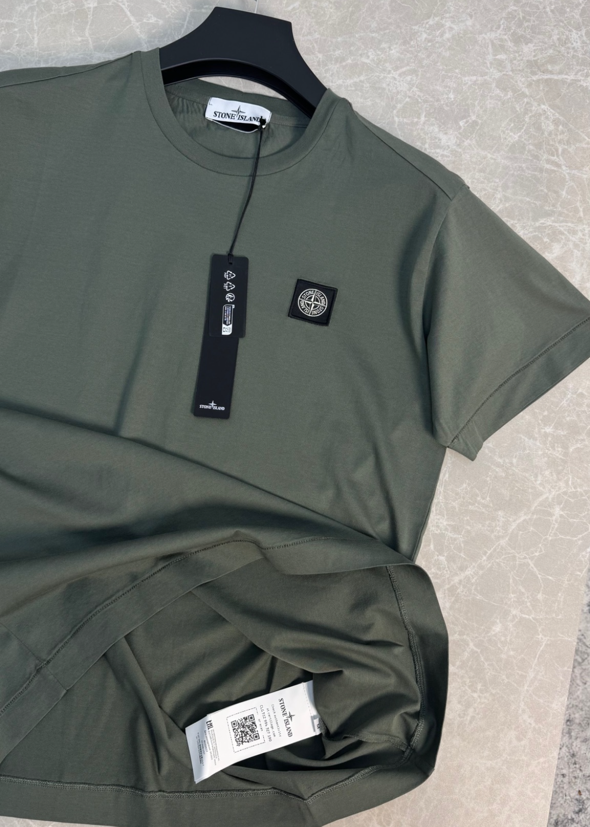 T-shirt Island Vert