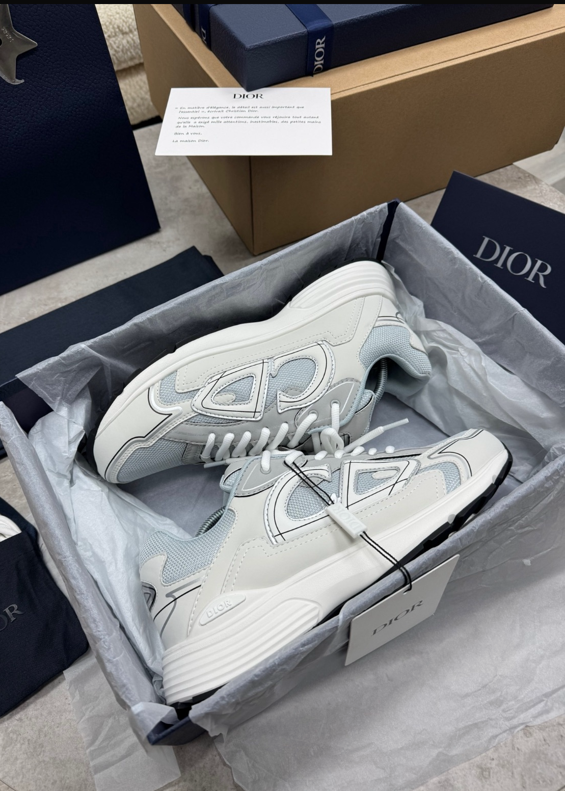 Basket CD B30 Gris Glacier