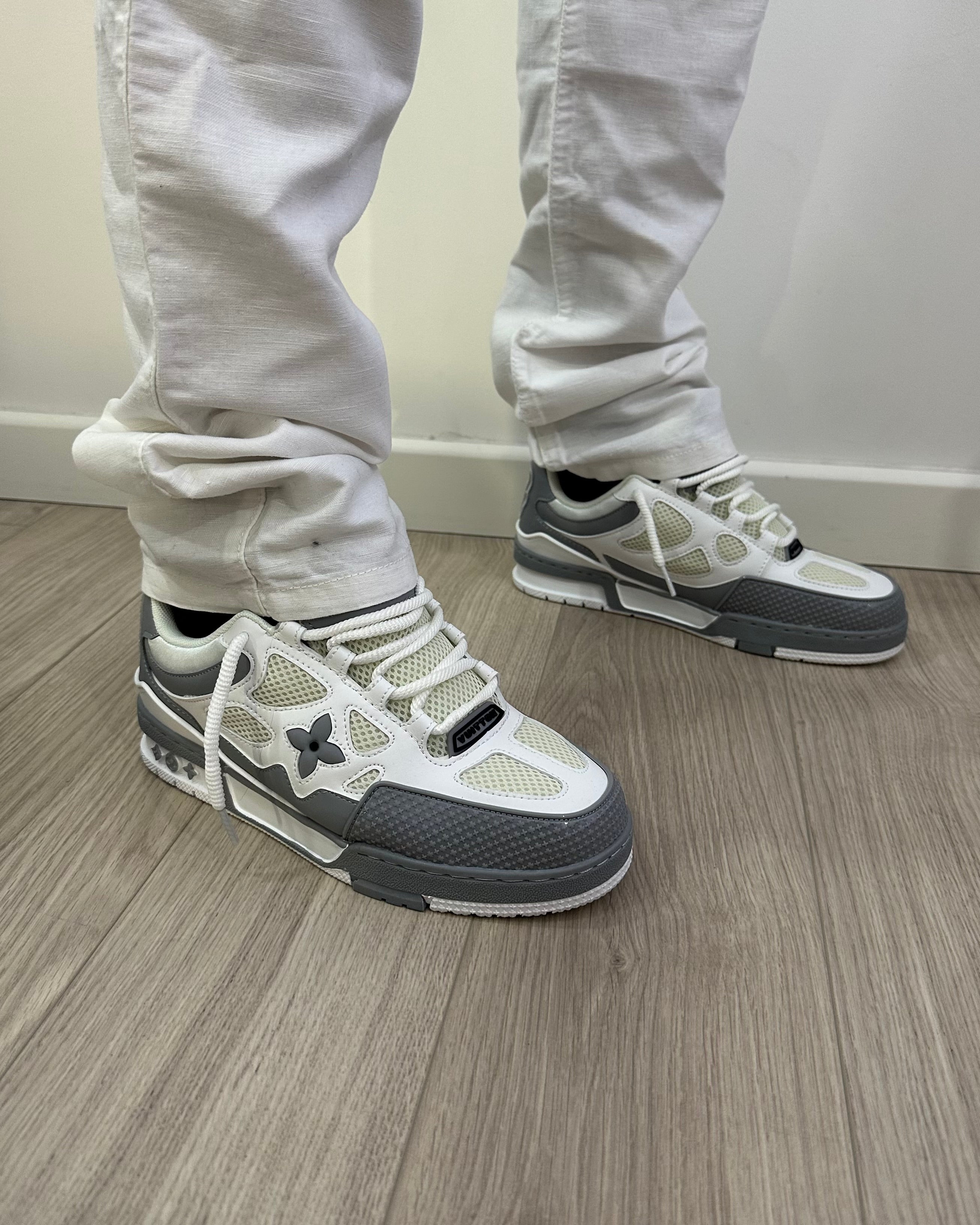 Basket skate LV gris