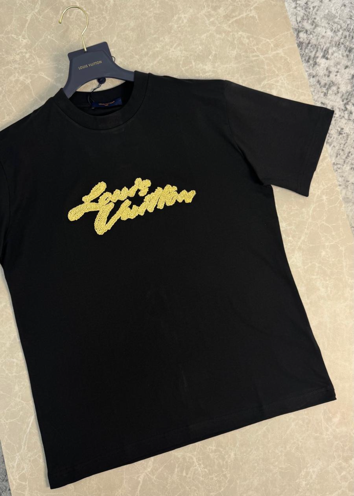 T-shirt LV Noir/Jaune