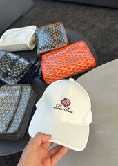 Casquette LP Blanc/Marron
