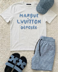 Short FF bleu ciel