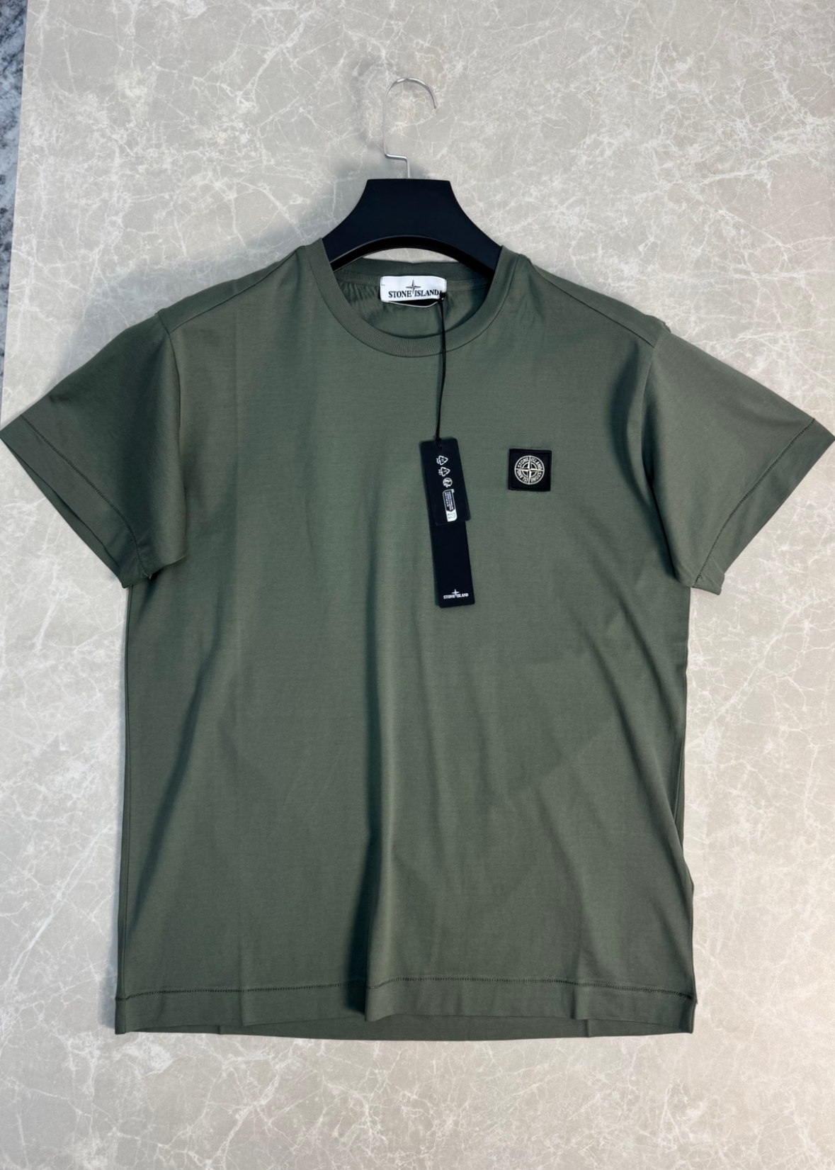 T-shirt Island Vert