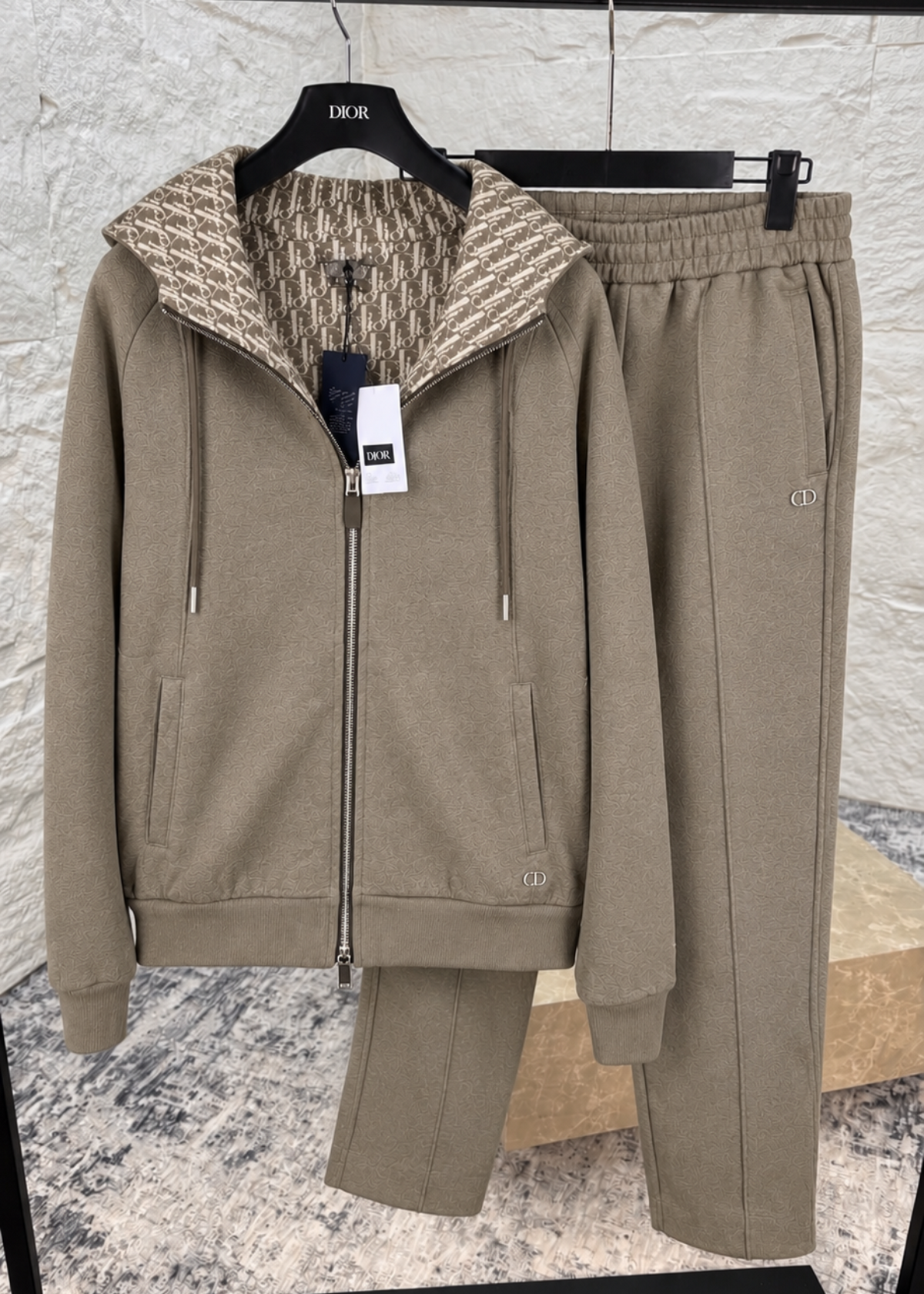 Ensemble en Cachemire CD Taupe