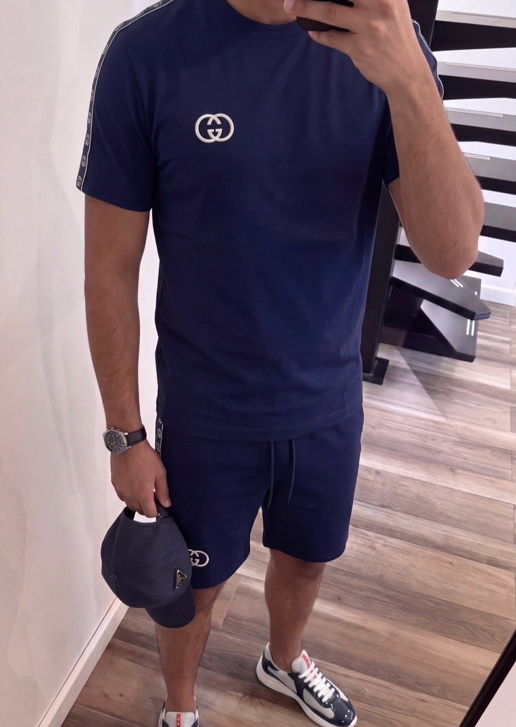 Ensemble été GG bleu