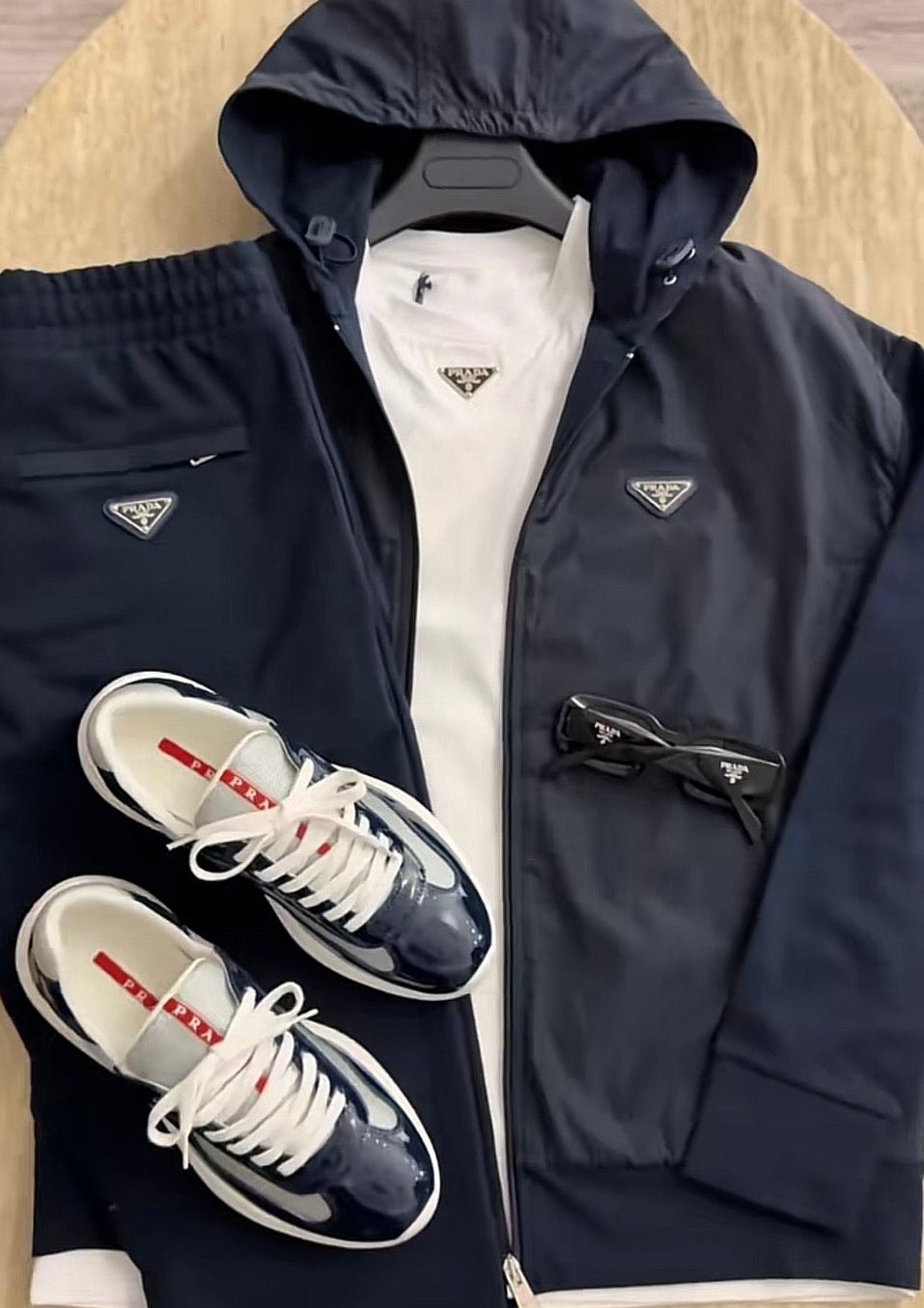 Wendbare Jacke „Prvda“ in Nachtblau