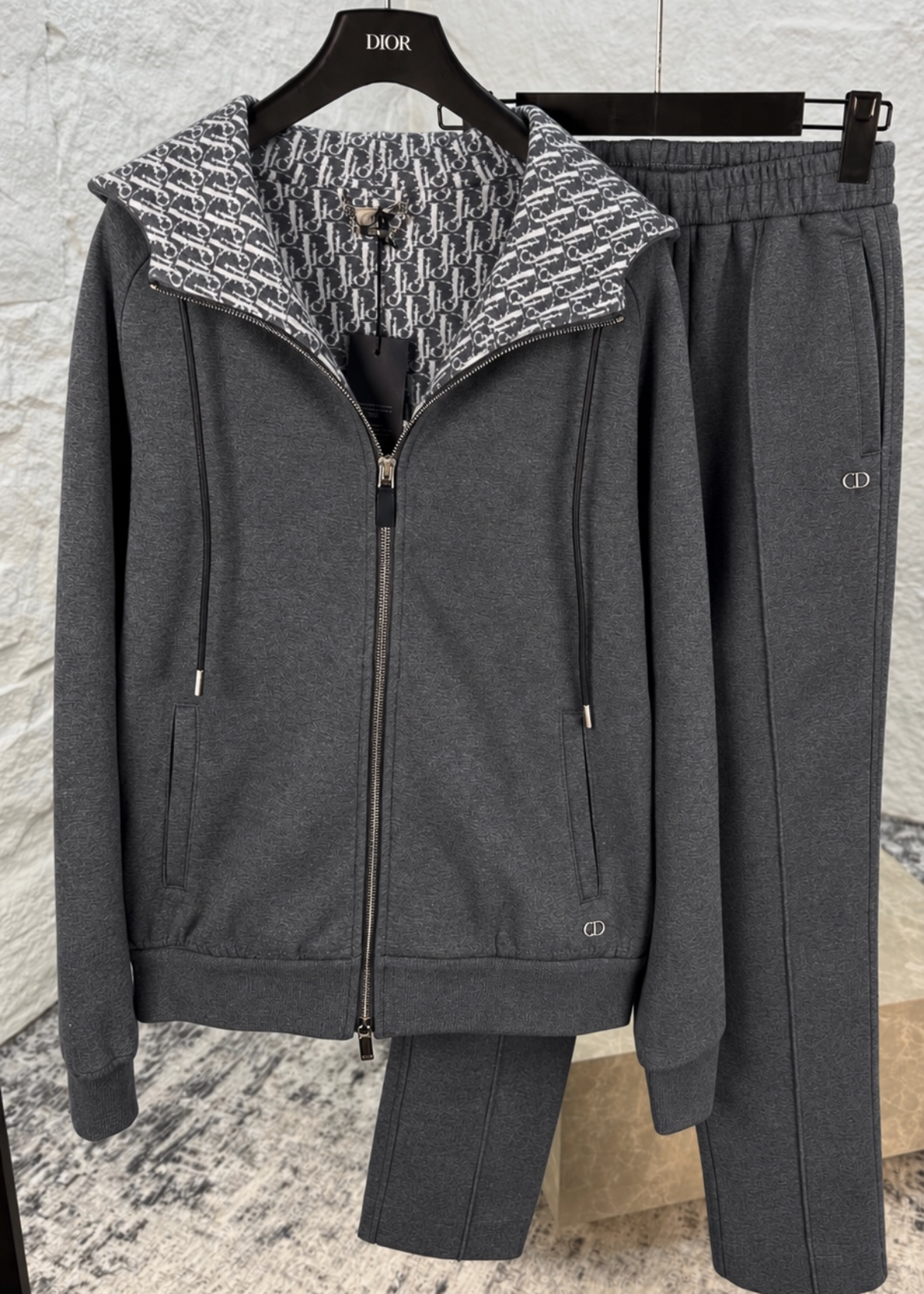 Ensemble en Cachemire CD Gris