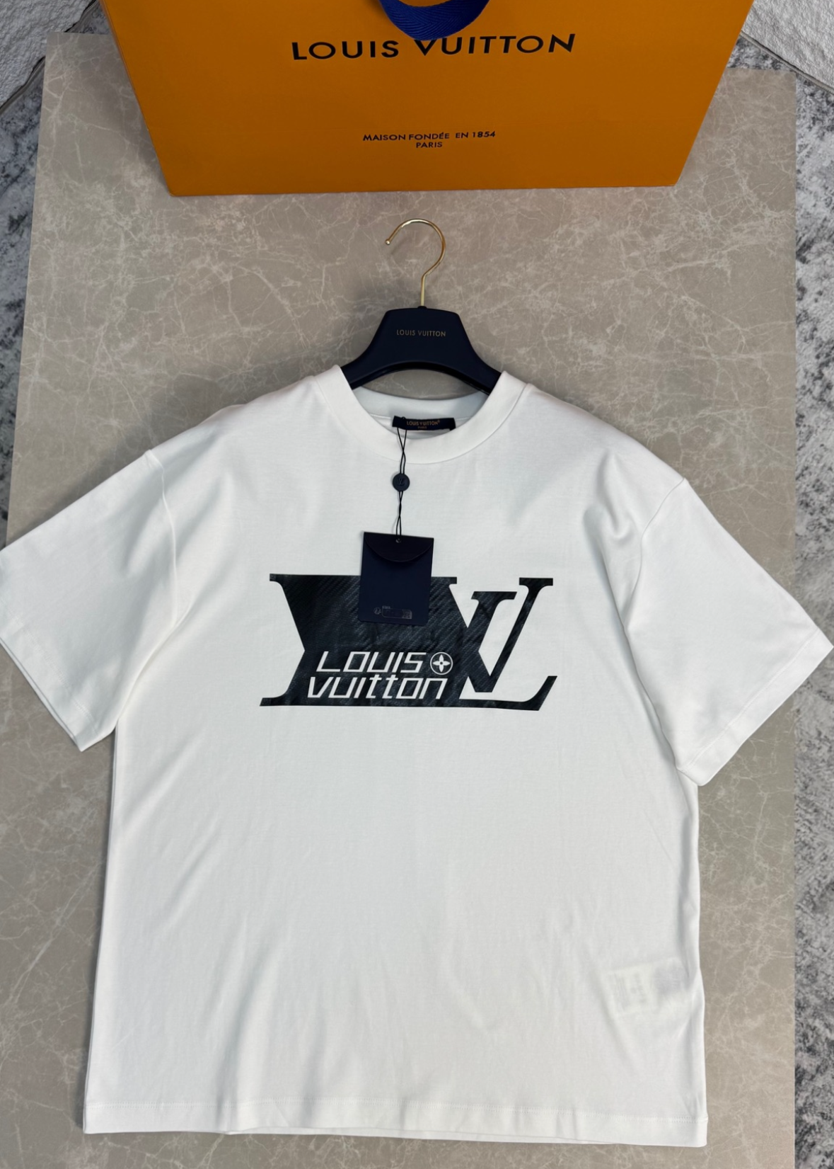 White LV T-shirt