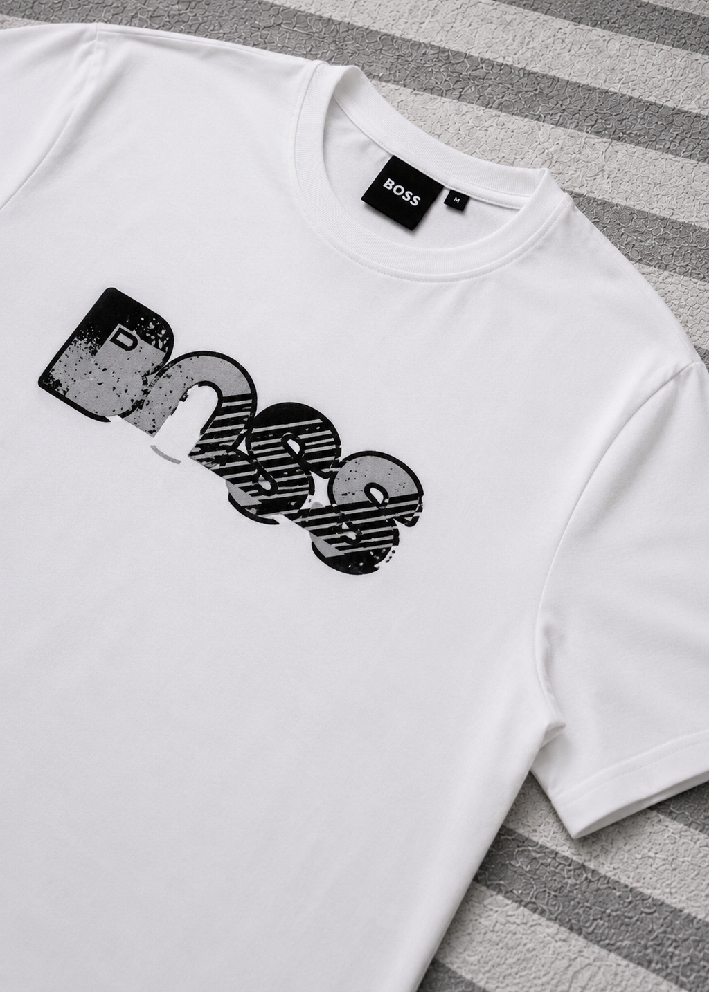 Boss White Summer Set
