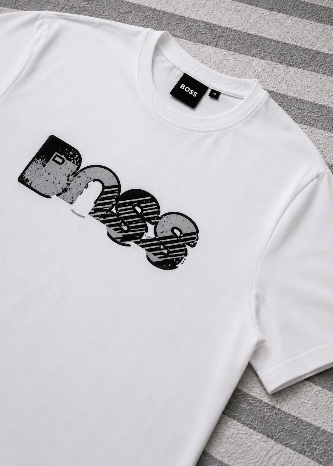 Boss White Summer Set