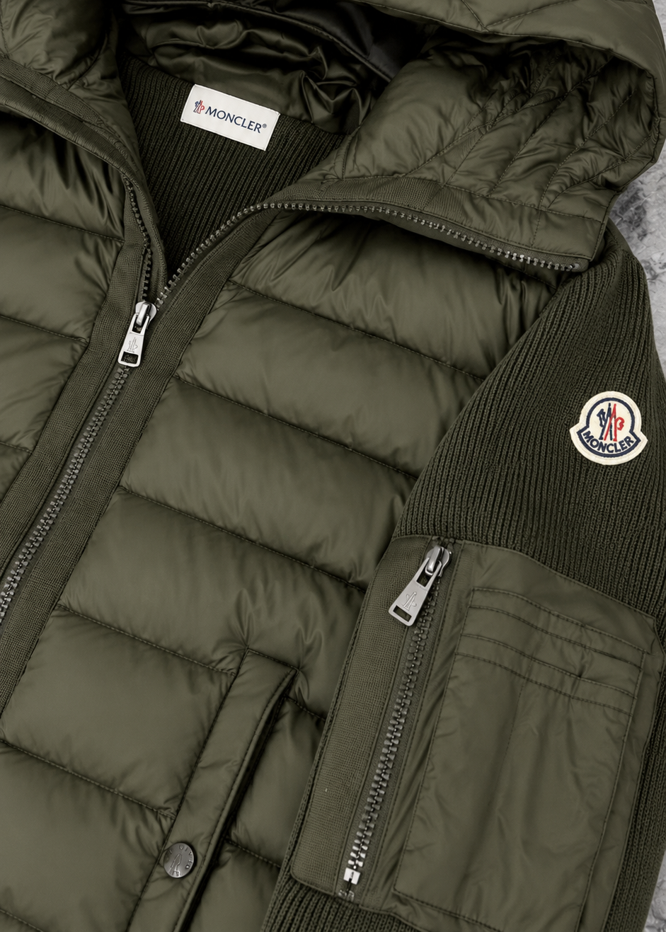 Gilet Mcr maille Vert