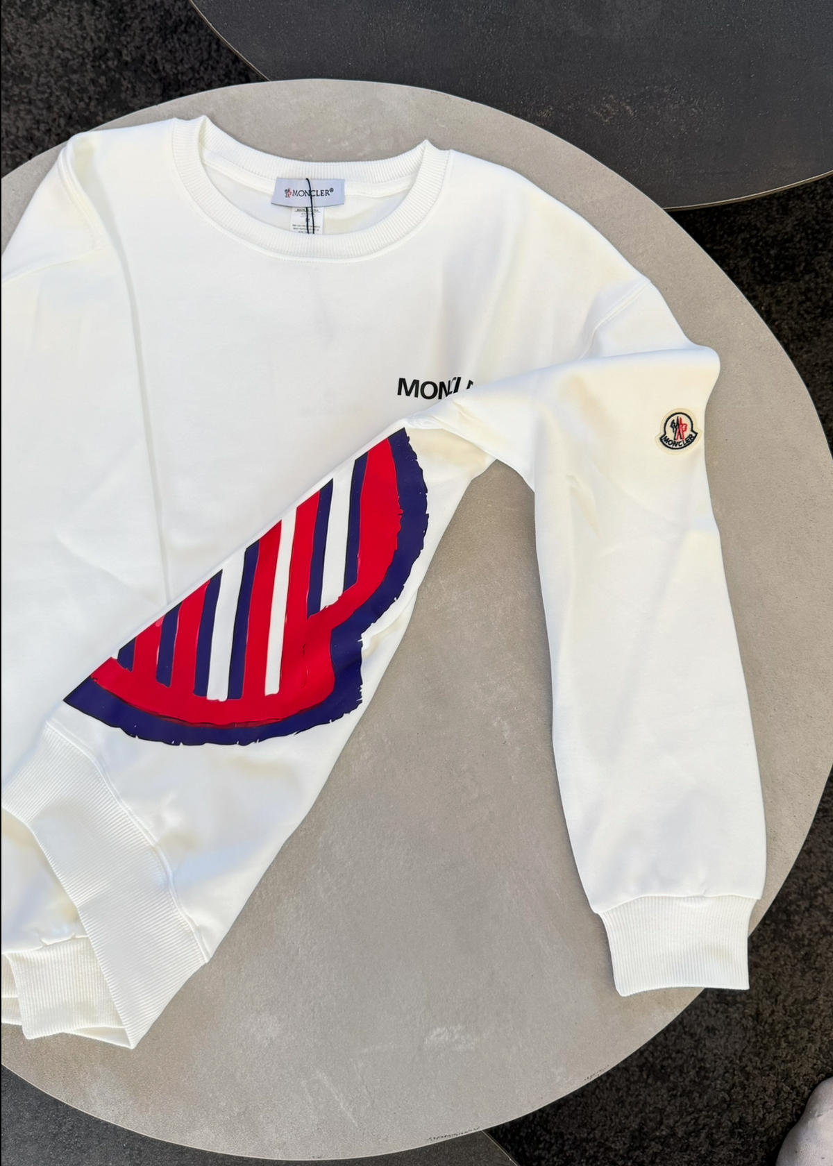 Pull Mcr Blanc cœur