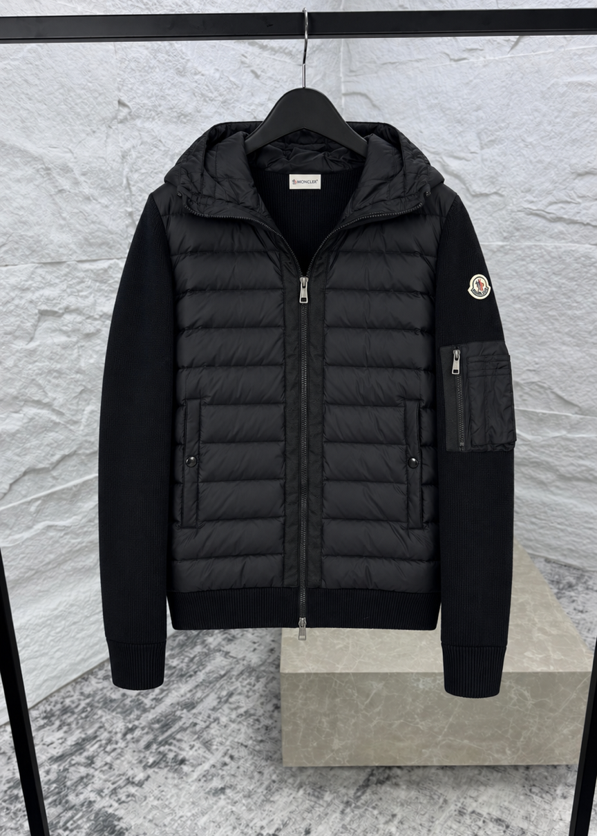 Gilet Mcr maille noir
