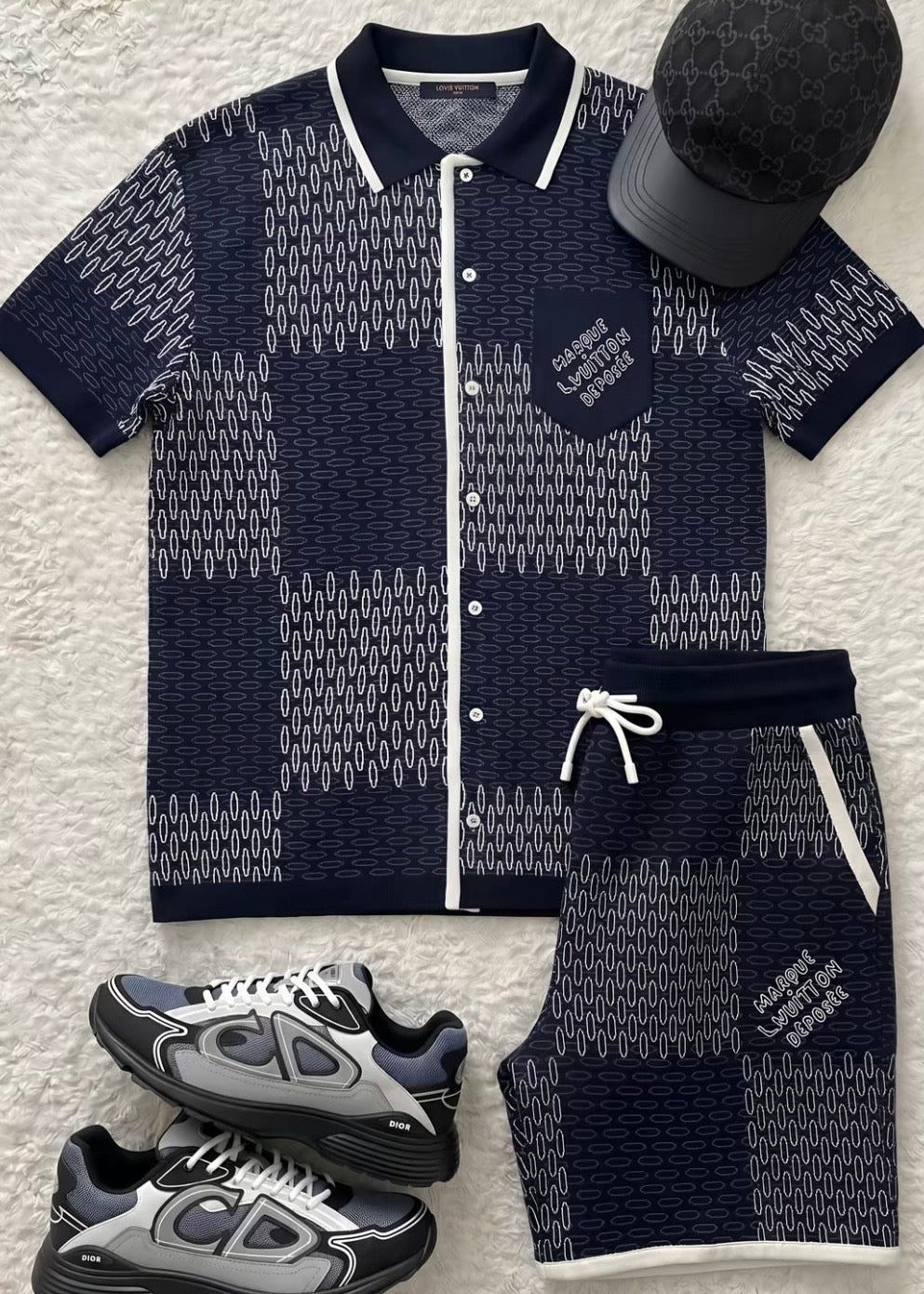 Ensemble LV bleu nuit
