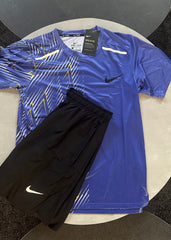 Ensemble été bleu roi