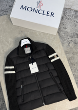 Veste Moncler Noir/Blanc