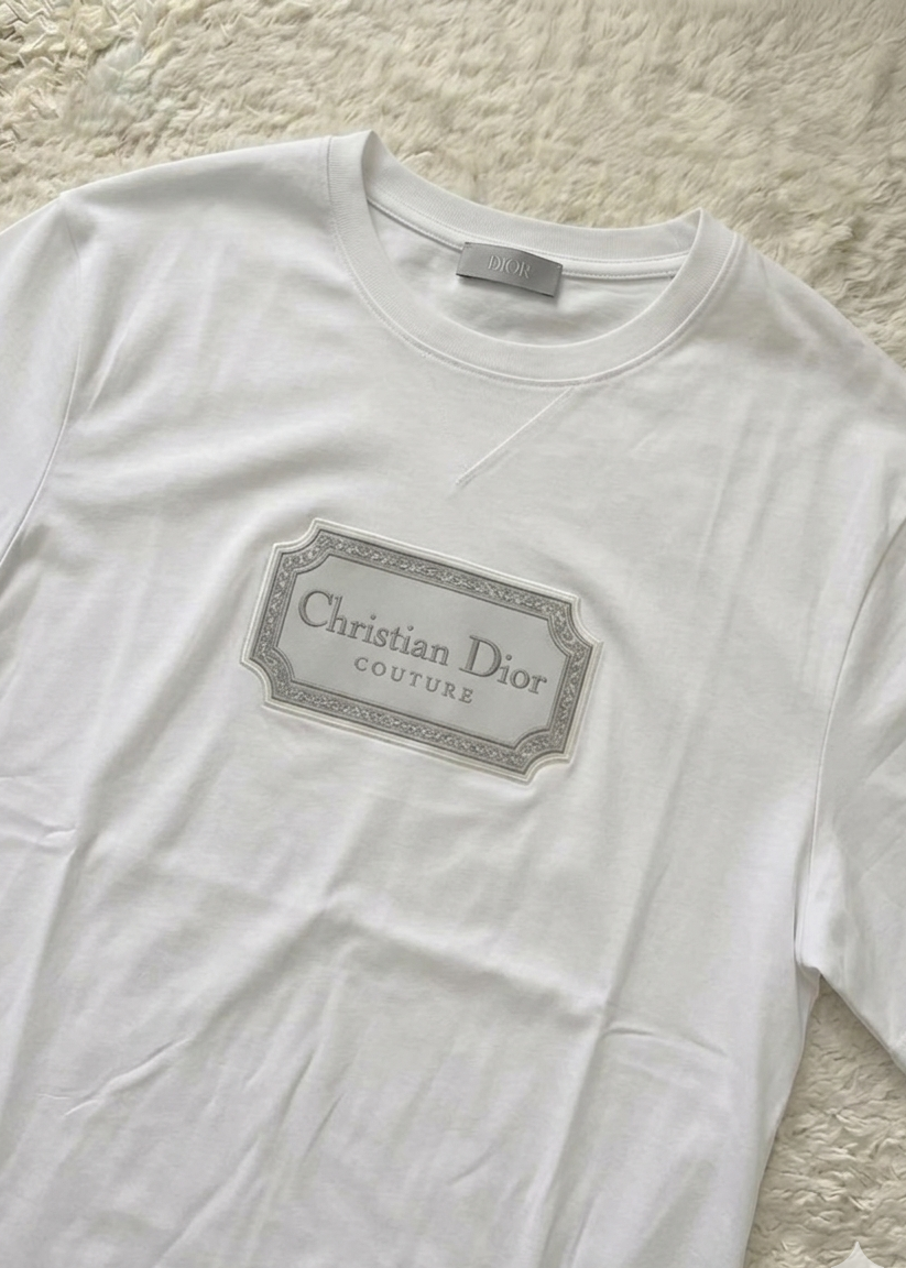 T-shirt CD blanc