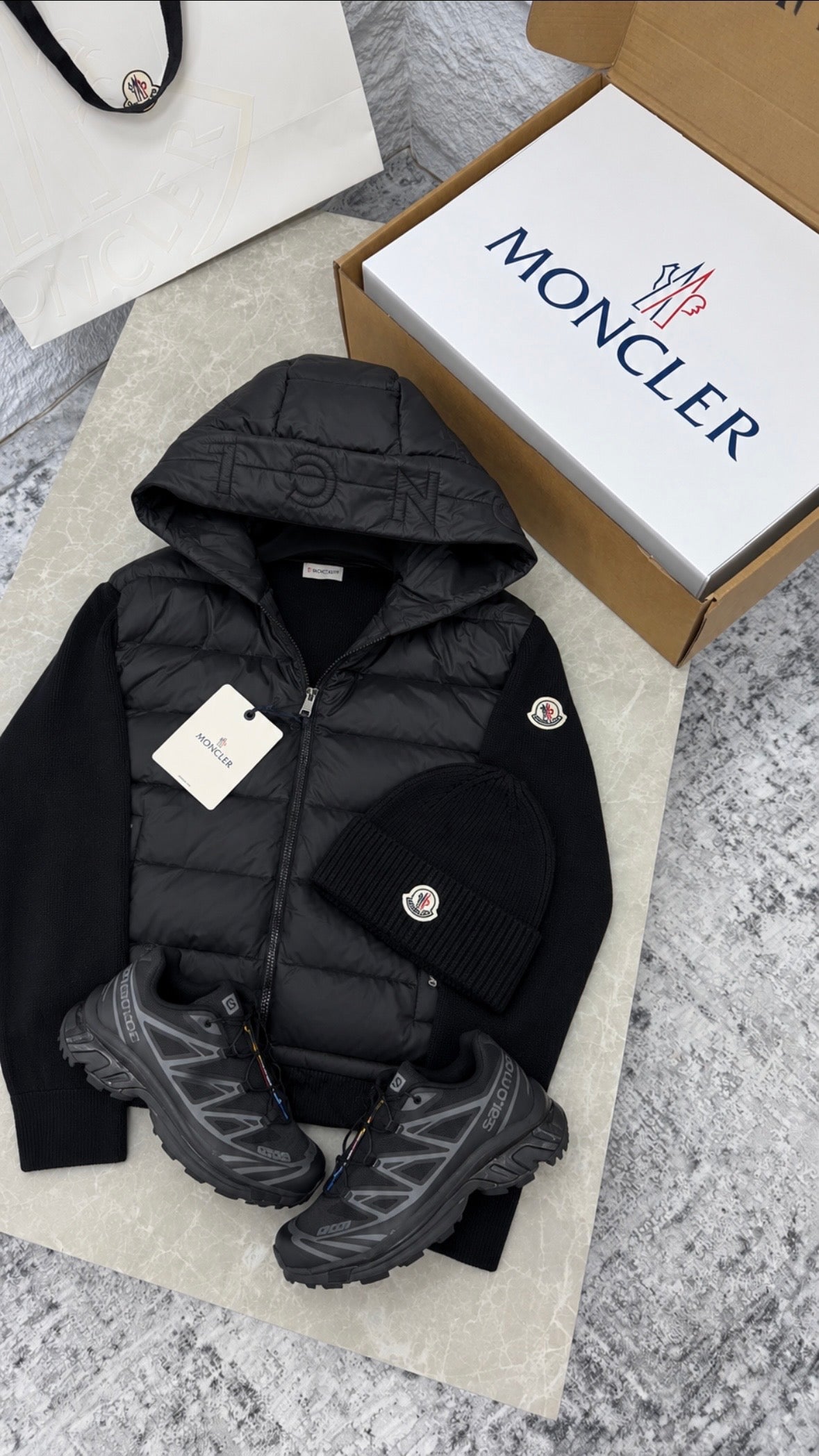 Gilet noir mcr