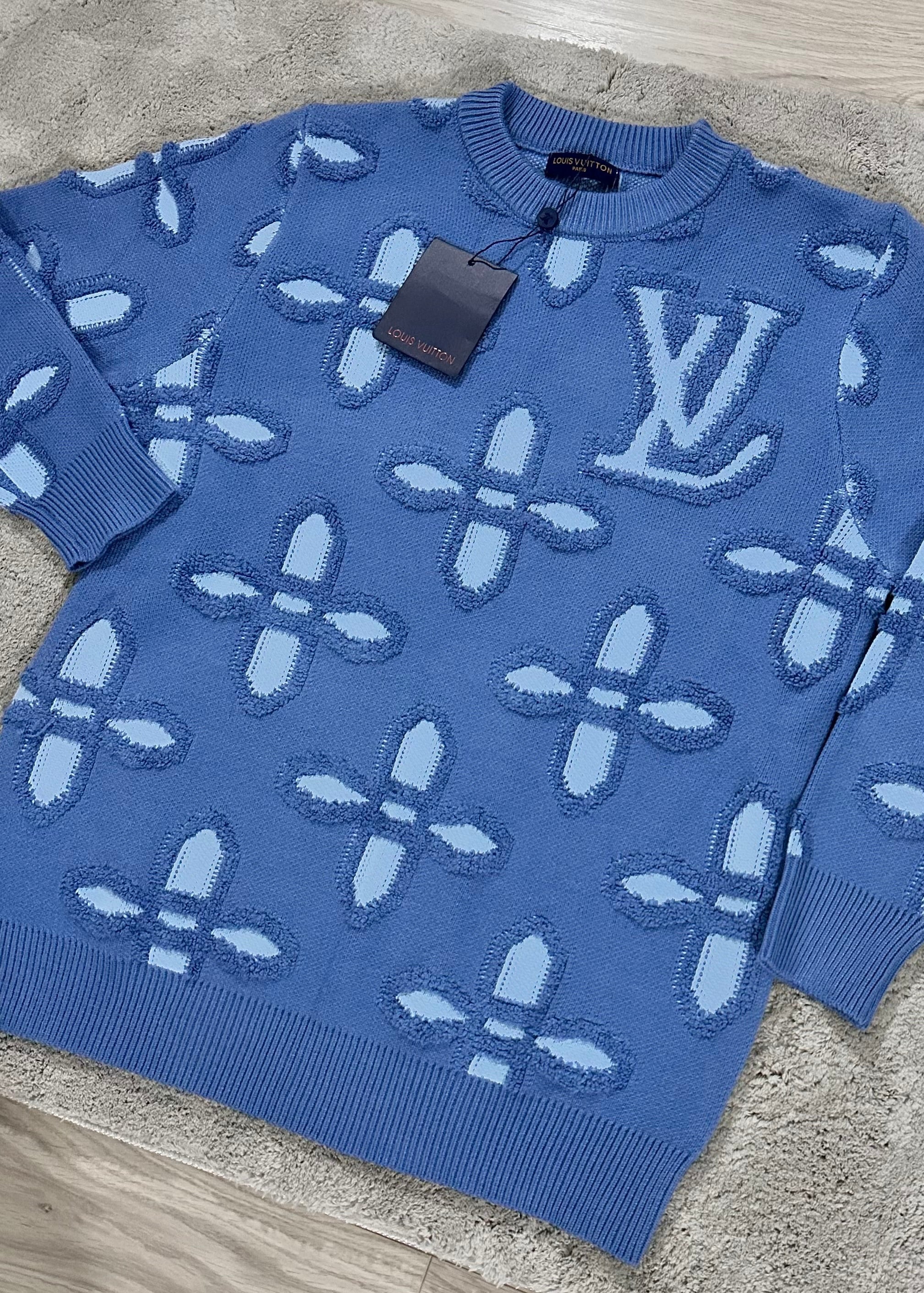 Pull bleu LV